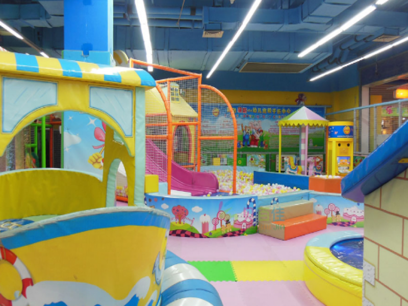 貝百佳兒童樂園店面展示