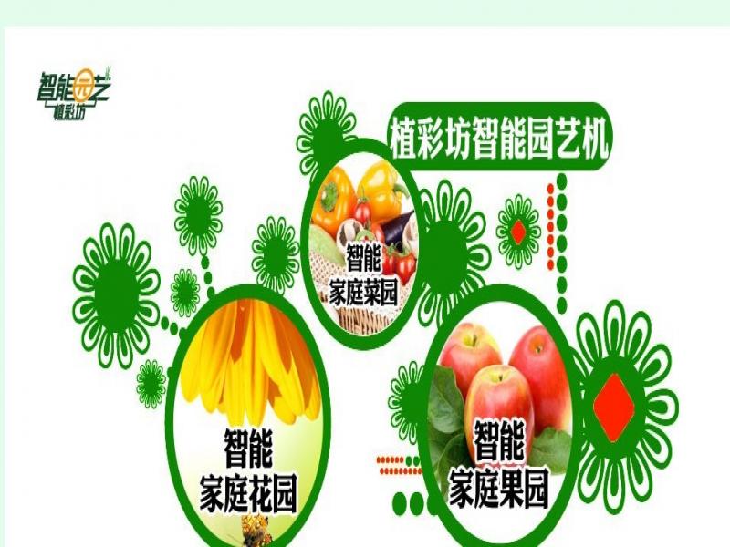 植彩坊智能家庭園藝機招商