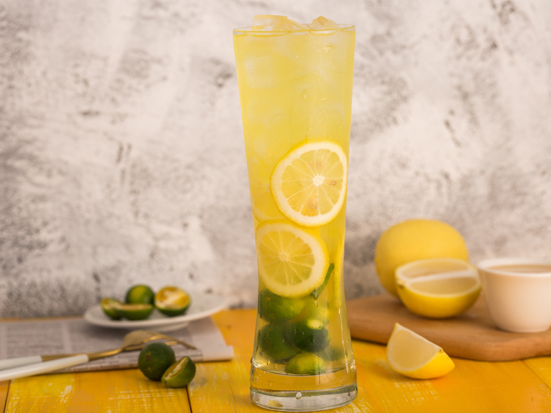 簡單耶奶茶-金桔檸檬