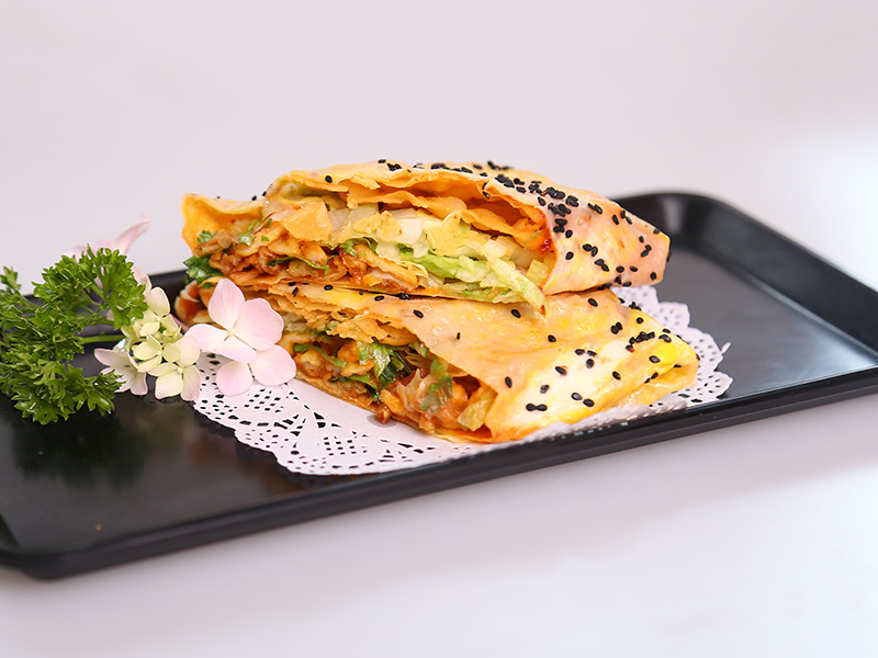 煎螯小龍蝦煎餅