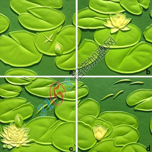 美倫美創意背景墻