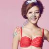 貝丹娜內衣之紅色波點無痕聚攏型內衣