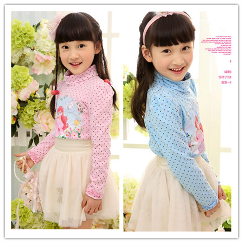 長袖公主高領T恤衫