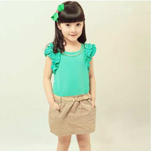 新款韓版兒童學院風裙子