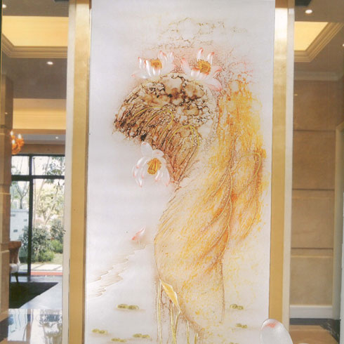 玻藝天下深雕藝術玻璃