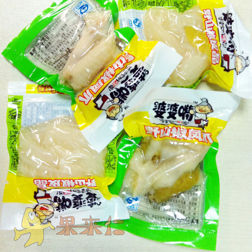 果來仁休閑食品-野山椒鳳爪