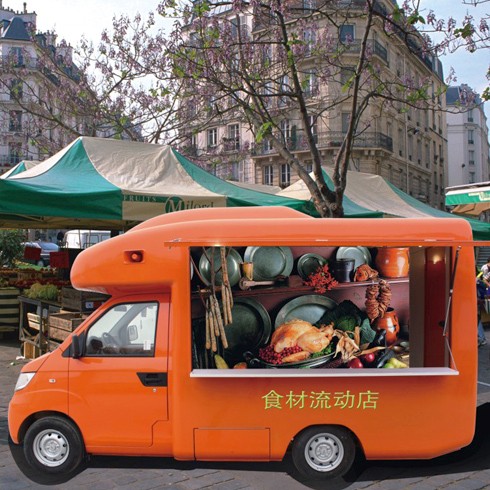 中金博朗流動售貨車之食材流動店