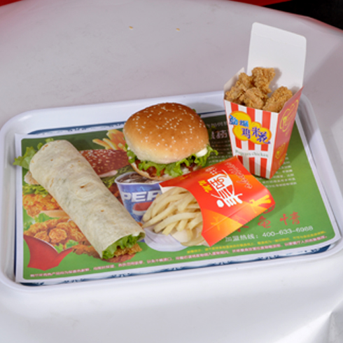 木魚情漢堡薯條雞肉卷雞米花