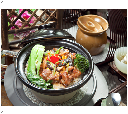 煲味傳奇煲仔飯產品-冬菇滑雞煲仔飯