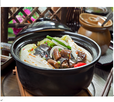 煲味傳奇煲仔飯產品-豆豉黃鱔煲仔飯