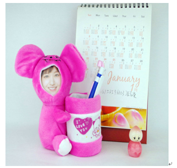 瑞歌3D人偶飾品產品-3D人面公仔袋鼠造型