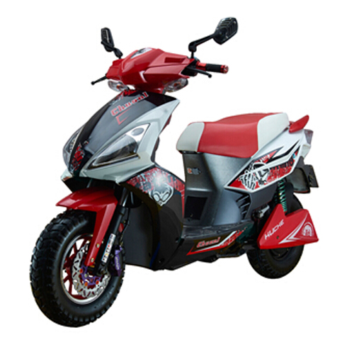 立天智能防盜電動車產品-立天電動車大紅色款