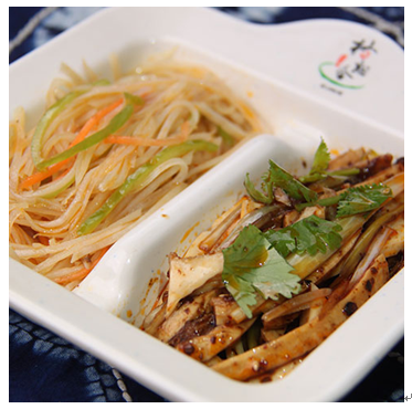 格朗合米線店美食產品-素涼菜