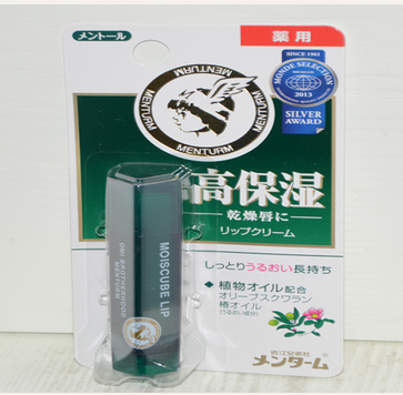 茗品匯進口商品超市產品-日本近江蔓莎水立方椿油潤唇膏薄荷味