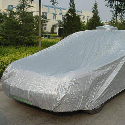 馳百利車衣側面