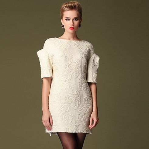 萌購噠品修身裙