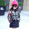 杰米杰妮童裝-新款中長款連帽羽絨服