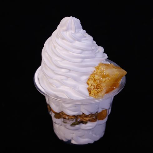 幸福起點雪冰-蜂蜜牛奶冰淇淋