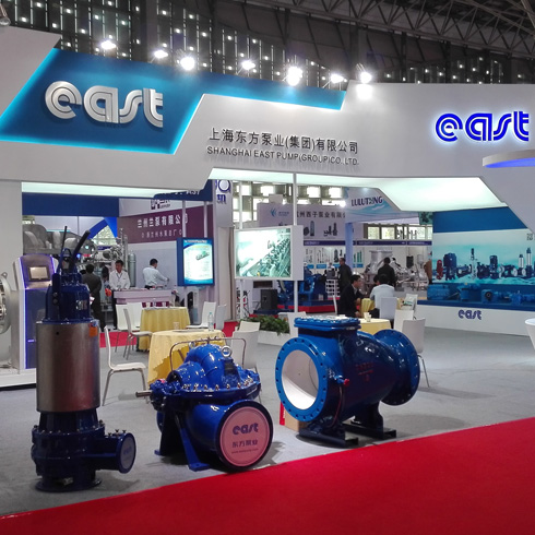 東方泵業展會布置