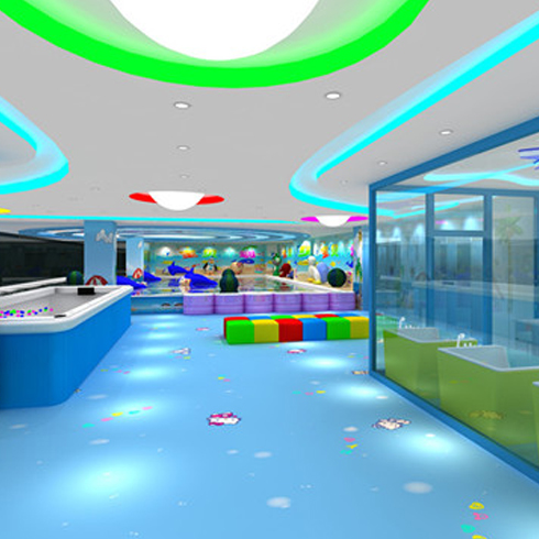 媽貝愛兒童戲水樂園-內部布置