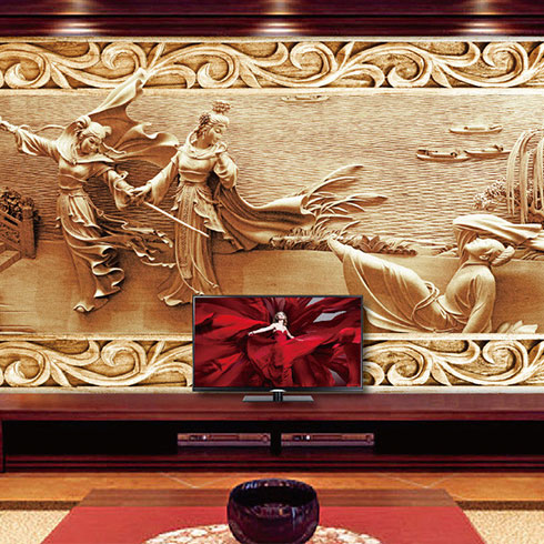 百變奇特彩雕機-浮雕藝術背景墻