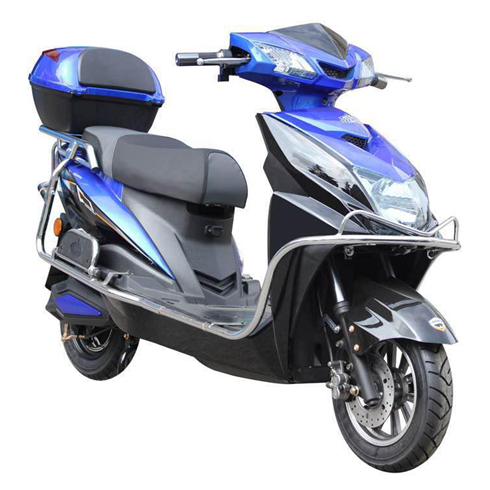 長林電動車-加長尚領電動車藍色款