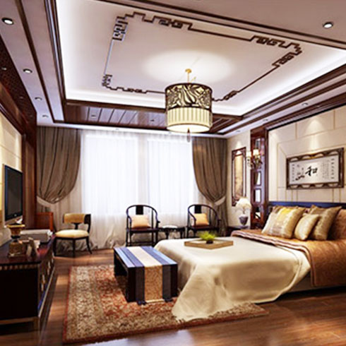 愛典智能生態集成板-寬敞臥室效果