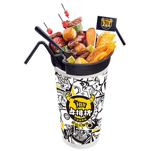 卜菲力牛排杯-創意牛排杯