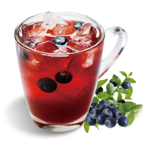 TA's Time 掌上披薩-冰鎮藍莓紅茶水