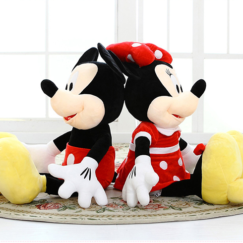 潮流攻勢創意空間-米奇米妮玩偶