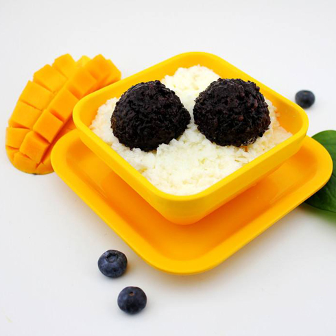 懷舊街區甜品-白雪黑糯米