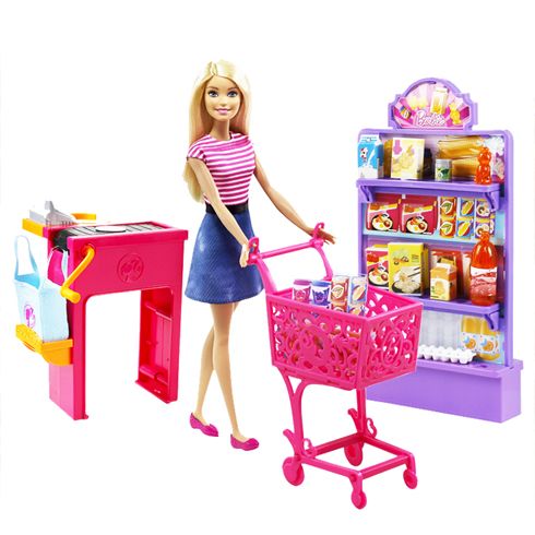 貝樂尼兒童玩具童車-芭比娃娃過家家玩具