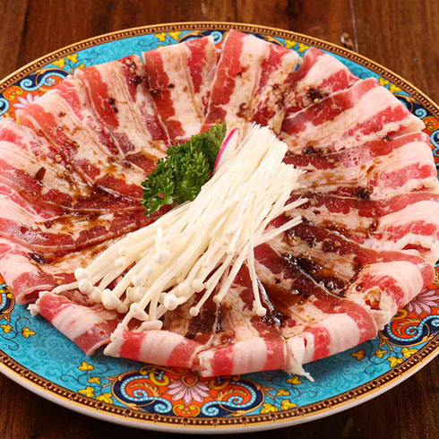 辣小緣涮烤吧-優質五花肉