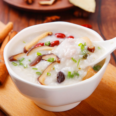 悠卷燒餅-香菇養生粥