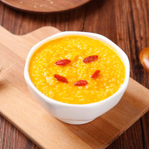 悠卷燒餅-養生小米粥