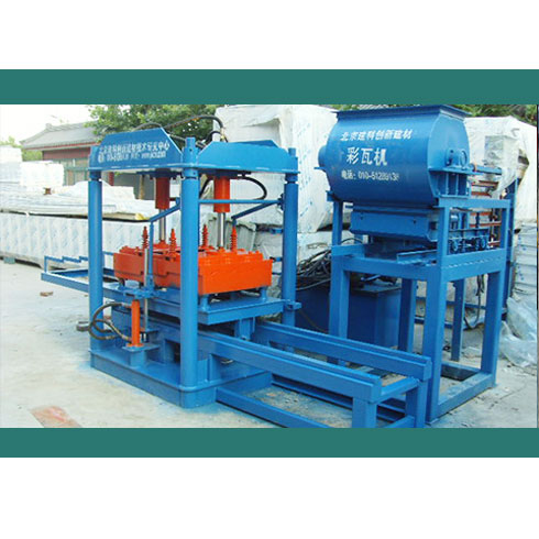 東方弘宇環保建材設備-彩瓦機