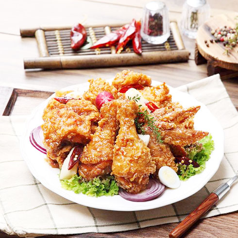 喔雞喔雞美味雞排-旋風空氣蜜汁炸雞