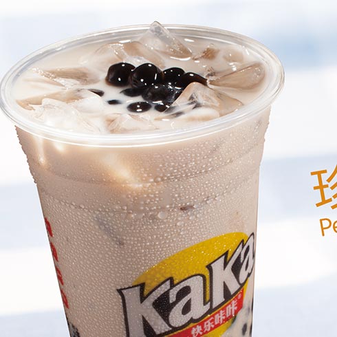 快樂(lè)KaKa奶茶-珍珠奶茶