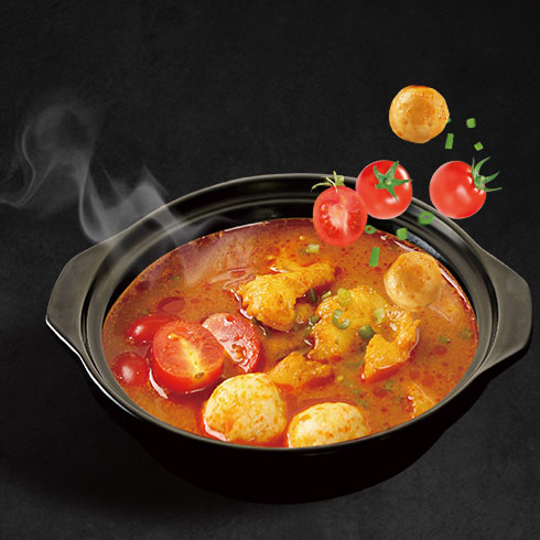 蓉姐缽缽魚-番茄肉丸味