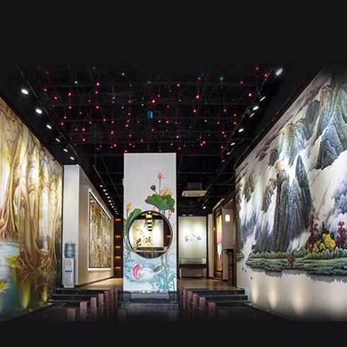 騰彩無所不印-風景墻面繪