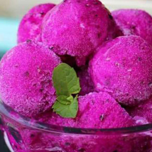 小時代潮流飲吧-火龍果冰淇淋球