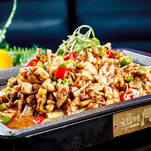 愛(ài)尚逗蛙炭火牛蛙-雙椒炭火牛蛙