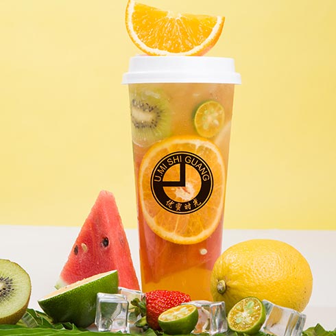 優蜜時光茶飲-滿杯水果茶