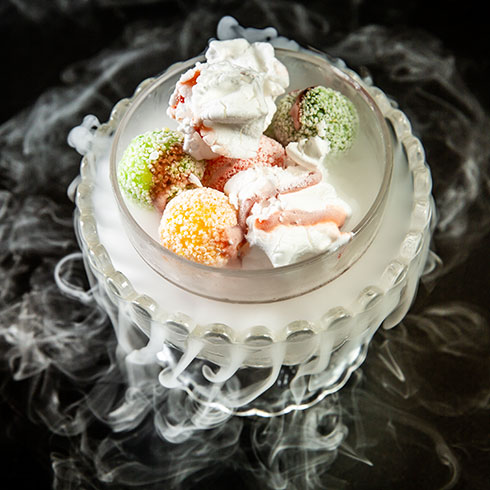 中薯噠創意薯條-煙霧冰淇淋