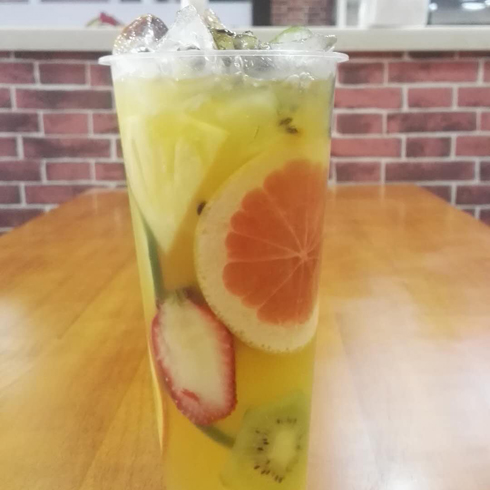 暴走雞排-冰鎮水果茶