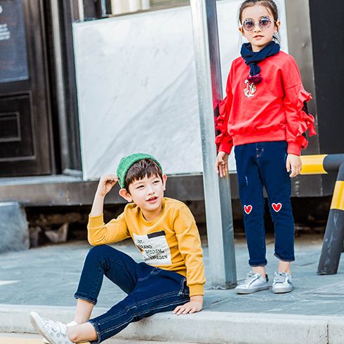 巴布兔韓派童裝-時尚休閑衛衣