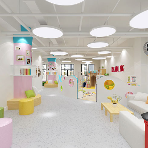 博雅公學兒童成長中心-休閑室環境