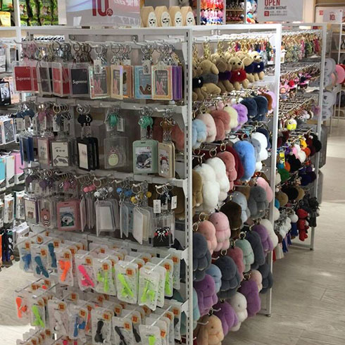 名潮優品潮品店-毛絨玩具鑰匙鏈