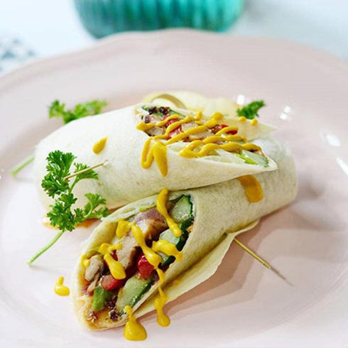 菈風小棧海派卷餅-黑椒牛柳卷餅