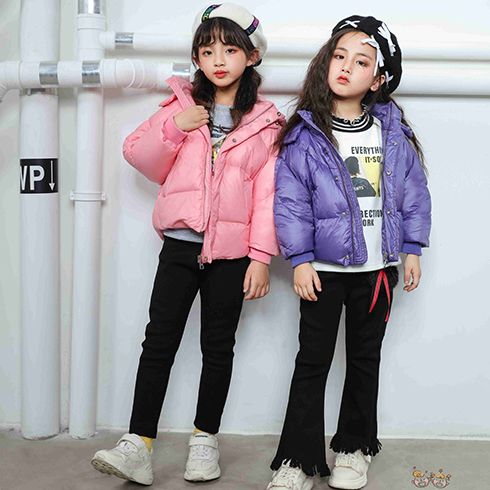 來(lái)自星星的寶貝童裝-短款純色棉服